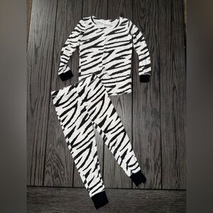 Kids Zebra Print Pajamas